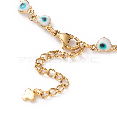 304 Stainless Steel Link Chain Necklaces(NJEW-JN03221)-3
