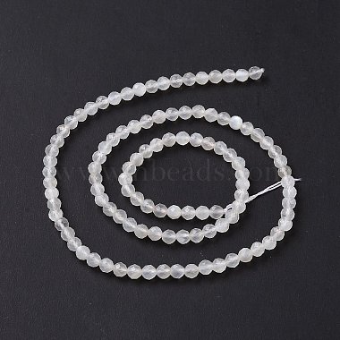 Chapelets de perles en pierre de lune naturelle(G-F736-01)-3