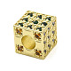 Rack Plating Brass Cubic Zirconia European Beads(KK-Q784-38G)-1