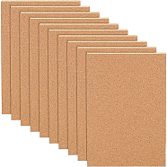 Cork Sheets Plain, for DIY Craft Kitchen Pads, BurlyWood, 29.7x21x0.3cm(DIY-BC0011-91)