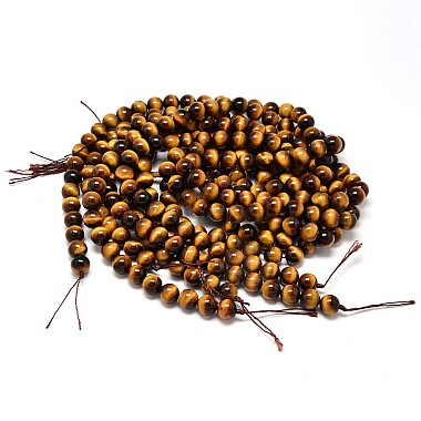 Natural Tiger Eye Beads Strands(G-F173-12-10mm)-2