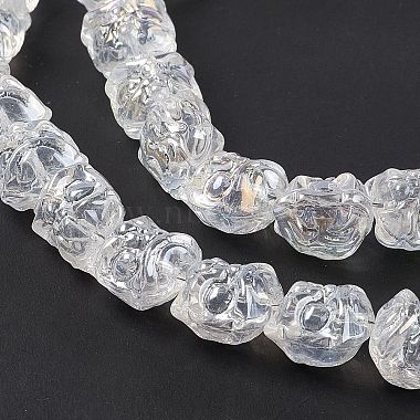 Transparent AB Colored Plated Electroplate Glass Beads(GLAA-P028-AB01)-5