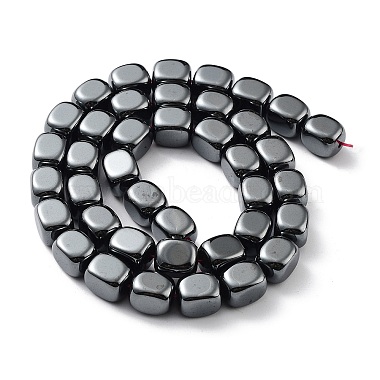 Synthetic Non-Magnetic Hematite Beads Strands(G-H303-B17)-2