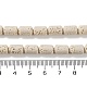 Brins de perles teintées en pierre de lave synthétique(G-H311-04-02)-5