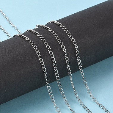 304 Stainless Steel Curb Chains(CHS-Q001-11)-5