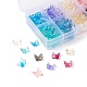 300Pcs Transparent Spray Painted Glass Charms(X1-GLAA-LS0001-02)-2