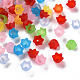 Transparent Acrylic Beads Caps(PL543)-1