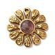 Natural Amethyst Flower Pendants(STAS-R009-05G-04)-1