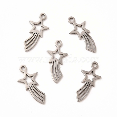 Non-Tarnish 201 Stainless Steel Pendants(STAS-E188-04P)-2