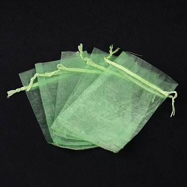 Rectangle Organza Gift Bags(X-OP001-02)-2