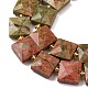 Natural Unakite Beads Strands(G-F839-A20-01)-4