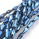 Electroplate Transparent Glass Beads Strands(EGLA-L015-FR-A03)-1