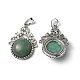 Natural Green Aventurine Pendants(G-P498-01P-07)-2