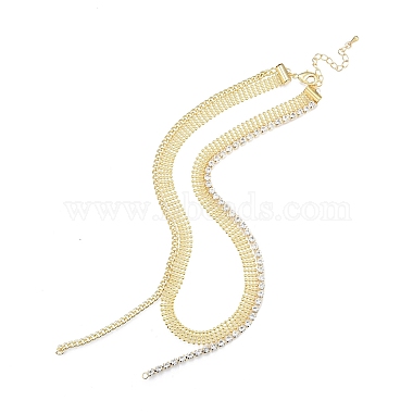 6mm Clear Brass Necklaces