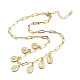Brass Pendant Necklaces(NJEW-M185-01G)-2