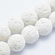 Brins de perles de pierre de lave synthétique(G-F549-6mm-B14)-1