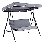 Oxford Cloth Fabric, Swing Cover Accessories, Gray, 2490x1850x180mm(DIY-WH20011-25E-04)