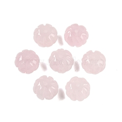 Natural Rose Quartz Beads, Pumpkin, 12x9mm, Hole: 1.2mm(G-G124-02C)