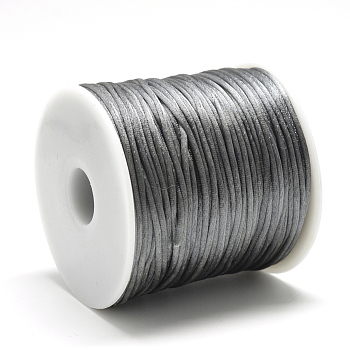 Nylon Thread, Gray, 2.5mm, about 32.81 Yards(30m)/Roll