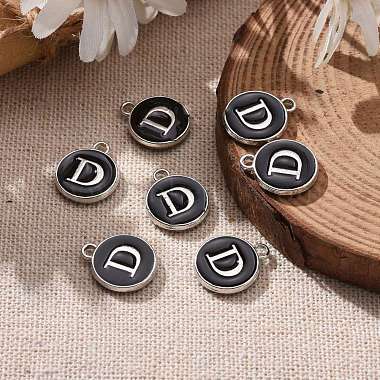 Platinum Plated Alloy Charms(ENAM-S118-02D-P)-5