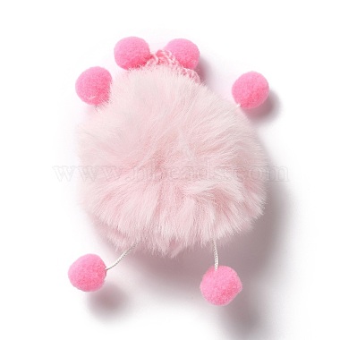 Fluffy Polyester Imitation Wool Briquette Elves Ornament Accessories(DIY-F115-01C)-2