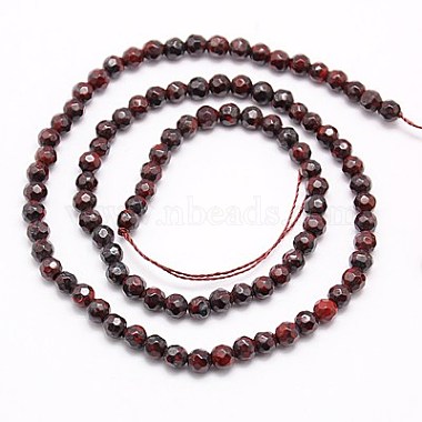 Natural Bloodstone Beads Strands(G-G545-34)-2