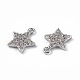 Brass Micro Pave Clear Cubic Zirconia Charms(KK-E068-VF269)-3
