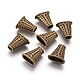 Tibetan Style Alloy Bead Cones(X-MLF1281Y)-1