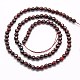 Natural Bloodstone Beads Strands(G-G545-34)-2