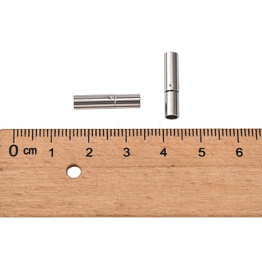 304 Stainless Steel Bayonet Clasps(STAS-P226-01E)-3