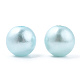 Spray Painted ABS Plastic Imitation Pearl Beads(OACR-T015-05B-07)-2