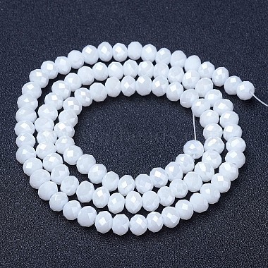 Chapelets de perles en verre galvanoplastique(EGLA-A034-P3mm-B18)-2