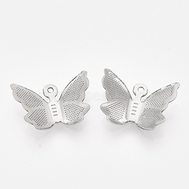 Stainless Steel Color Butterfly Stainless Steel Pendants
