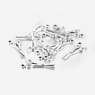 Alloy Pendants, Cadmium Free & Lead Free, Scissors, Antique Silver, 27x10x2mm, Hole: 2mm(X-PALLOY-A15523-AS)