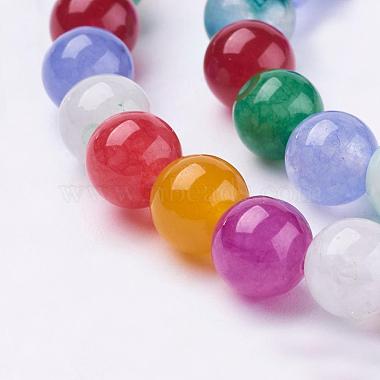 Natural Jade Beads Strands(G-G715-01-6mm)-3