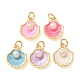 Brass Enamel Pendants(KK-CBA0009-17G)-1