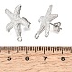 304 Stainless Steel Stud Earring Findings(STAS-D391-03B-P)-3