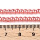ベーキングペイント、ガラスパールビーズの連(X1-HY-Q003-3mm-77-A)-2