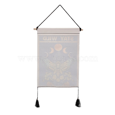 Bohemia Style Cloth Wall Hanging Tapestry(HJEW-E003-01O)-2