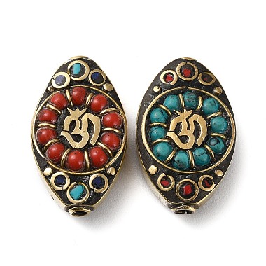 perles de style à la main tibétains(KK-G473-01AG)-2