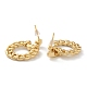 Brass Dangle Stud Earrings(EJEW-A056-12G)-3