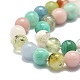 Un mélange naturel de pierres fines perles brins(G-E576-02A)-3