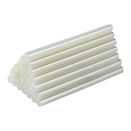 Plastic Glue Gun Sticks, Sealing Wax Sticks, Hot Melt Glue Adhesive Sticks for Vintage Wax Seal Stamp, White, 10x0.7cm(DIY-C044-01G)
