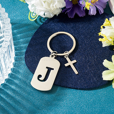 1Pc Stainless Steel Keychains(KEYC-TADJ0001-08J)-3