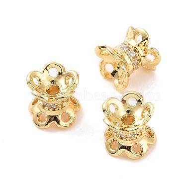 Brass Micro Pave Cubic Zirconia Spacer Beads(KK-A181-VF431-1)-2