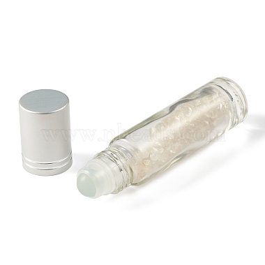 Natural Quartz Crystal Chip Bead Roller Ball Bottles(AJEW-H101-01B)-2