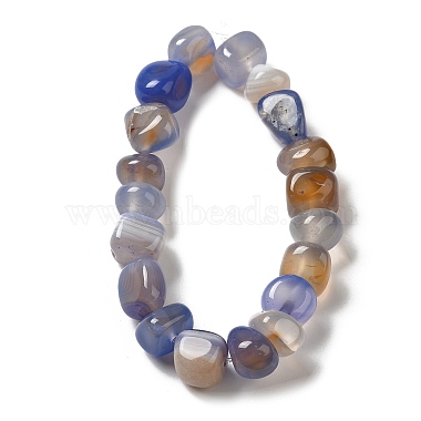 Natural Agate Beads Strands(G-H295-B01-10)-3