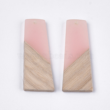 Resin & Walnut Wood Pendants(RESI-S358-83D)-2