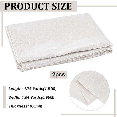 Flat Pottery Linen Cloth(SENE-WH0003-29A)-2