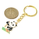 Sport Panda Alloy Enamel Pendants Keychain(KEYC-JKC00501)-4